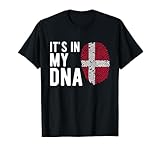 It's in my DNA Denmark Flag Danish Gift T-Shirt