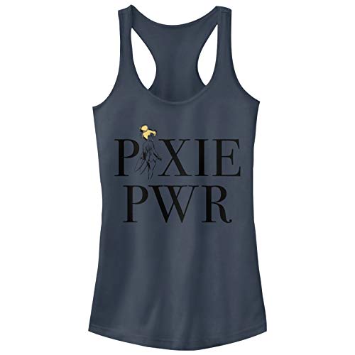 Débardeur Disney Girl Boss fille vêtement junior bleu Pixie Power Sparkle d'été