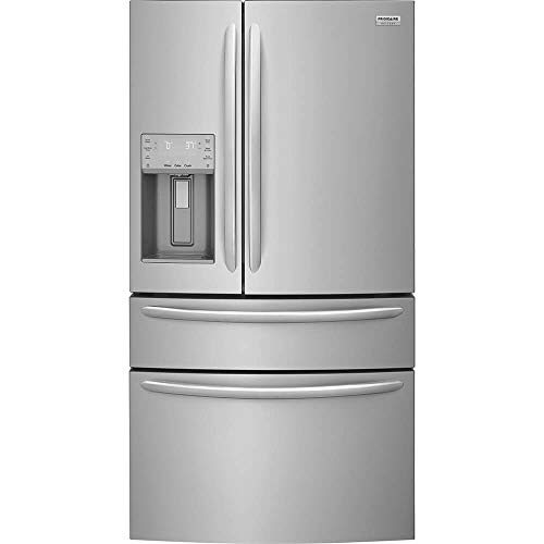 Frigidaire Gallery Black Stainless Steel SideBySide Counter Depth Refrigerator at Stoves Direct