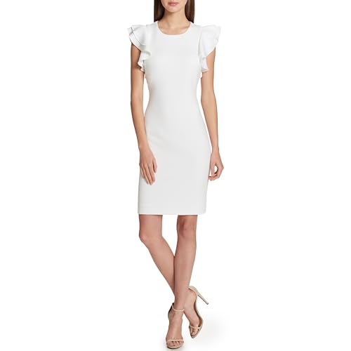 Image of Tommy Hilfiger Womens Polyester Spandex Pattern Sheath Midi Layered Dress