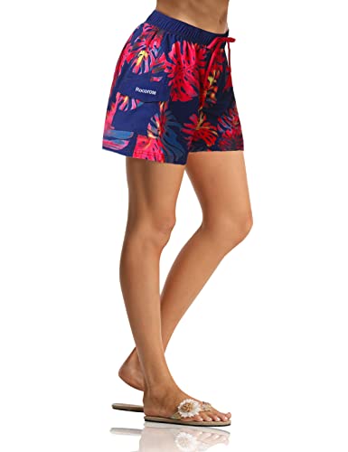Image of Rocorose Women's Two Piece Swimsuit Ruffle Vintage Swimwear with High Waist Bikini Bottom