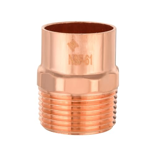 1 Piece EFIELD 2-Inch Copper Male Adapter C x MIP