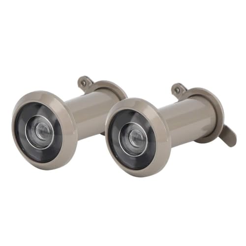Seguro Visor de puertas contra el robo de 220 grados para la seguridad del hogar (Simple 16 alambre cepillado)