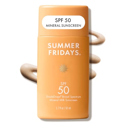 Summer Fridays ShadeDrops SPF 50 Mineral Milk Sunscreen - Lightweight