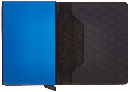 SECRID Slim Wallet Optical Black Leather Wallet4