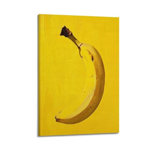 Impression sur toile banane unique QXYUIN cadre 20x30cm