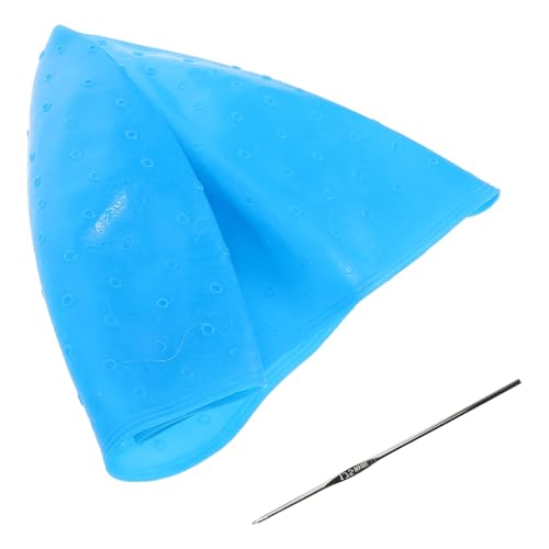 LOLIPPYY Cappello in Silicone per Tintura Chioma Riutilizzabile Mèches Cuffia per Colorazione Chioma in Salone e Uso Domestico Accessorio
