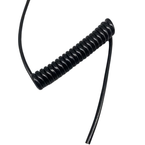 Câble spiralé rétractable pour éviter les nœuds de fils électriques