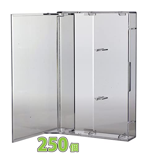 オーバルマルチメディア カカセットテープ収納用 標準 プラスチック ケース 250個