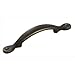 Inspirations 3 Inch Center to Center Venetian Bronze Cabinet Pull