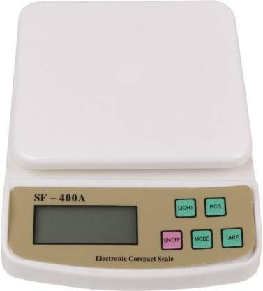 Sprade Advanced Electronic Kitchen Digital Weighing Scale, Capacity Up to 10 Kgs (Multicolour)