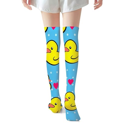 Women's Athletic Knee High Socks Casual Over Knee Thin Tights Long Stocking2