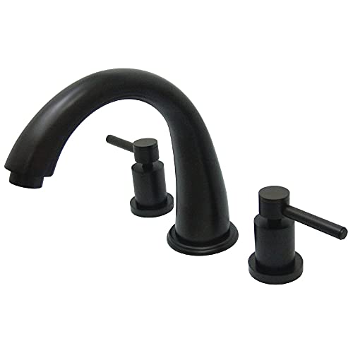 Kingston Brass KS2365DL Concord Roman Tub Faucet, 8-Inch Adjustable Center, Oil Rubbed Bronze Kingston Brass KS2365DL Concord Roman Tub Faucet, 8-Inch Adjustable Center, Oil Rubbed Bronze