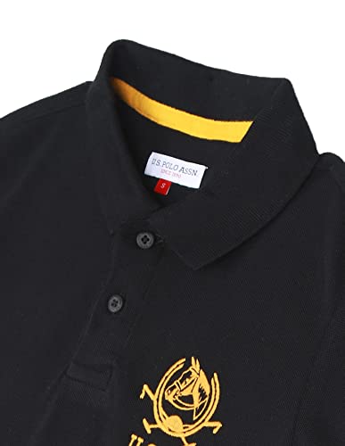 Image of U.S. Polo ASSN. Kids Boys Polo T Shirts - 100% Cotton, Pique Knit, Casual Polo T Shirt for Boys