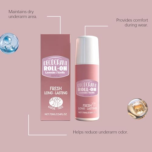 Desodorante Antitranspirante Roll-On Lavanda 2.54 oz miniatura 2