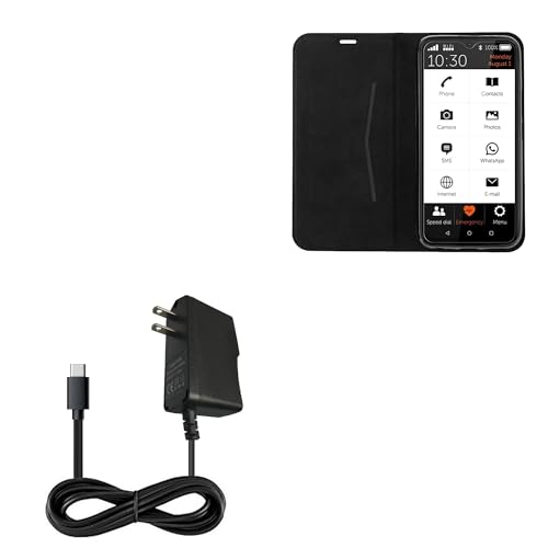 BoxWave Charger Compatible with Gigaset GS5 Senior - Wall Charger Direct (5W), Wall Plug Charger