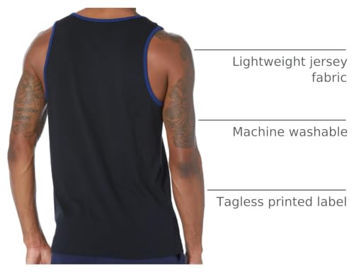 Image of Amazon Essentials Men's Active Quick Dry Tech Stretch Moisture Wicking Lightweight Gym Tank Top