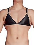 Riismen Soutiengorge pour Hommes Lingerie Sissy Bralettes Travesti Débardeur sans Manches...