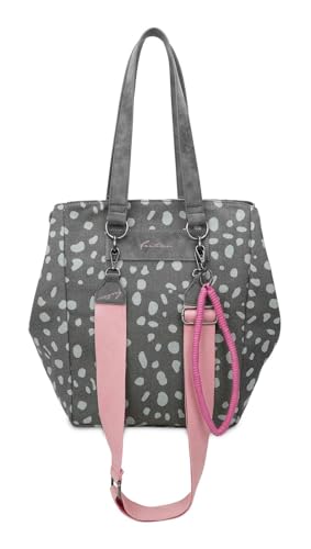 Image of Fritzi aus Preussen Women's Wudy02 Canvas Spotty Lime Shopper, One Size