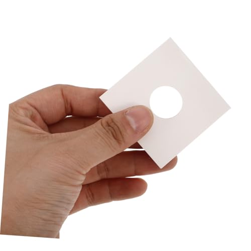 Estuche para guardar monedas coleccionables papel resistente clip blanco exposiciones 400 uds 4