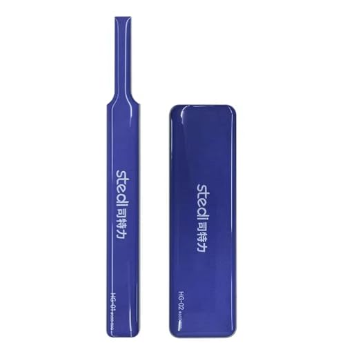 stedi Hobby Model Polishing Tools 2 PCS Precision Glass Polishing Files #600-800 Grits Anti-Slip Comfortable Grip for Gundam Scale Military Model 3D Resin Parts (Upgrade 2PCS - A)