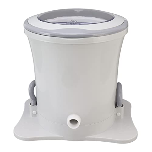 Mini Tragbarer Hand-Dörrautomat mit Hoher Kapazität und Kordelzug für Reisen Im Schlafsaal (WHITE) – Bild 5