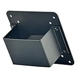 Farbe: Schwarz. Hannspree 80-04000011G000 - Flachbildschirmzubehör (Schelle, Schwarz, Metall, 2 kg, 75 x 75,100 x 100 mm, HP247DJB, HP247HJB, HP246PJB, HP278UJB)