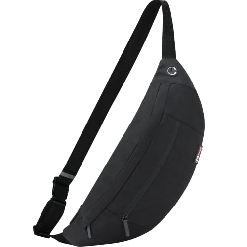 MAXTOP Sling Bag Super Large Fanny Pack for Women Men Crossbody Sling Backpack Travel Hiking Chest Bag