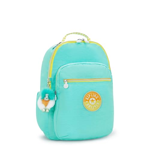 Image of Kipling Women's Seoul Fc 15 inch Laptop Backpack, Durable, Roomy with Padded Shoulder Straps, Built-In Protective Sleeve