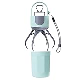 Xijobido Pooper Scooper Für Hunde - Kotaufnehmer Mit Beutelspender | 6-Klauen Hundekot Greifer Berührungslos - Alle Hunderassen