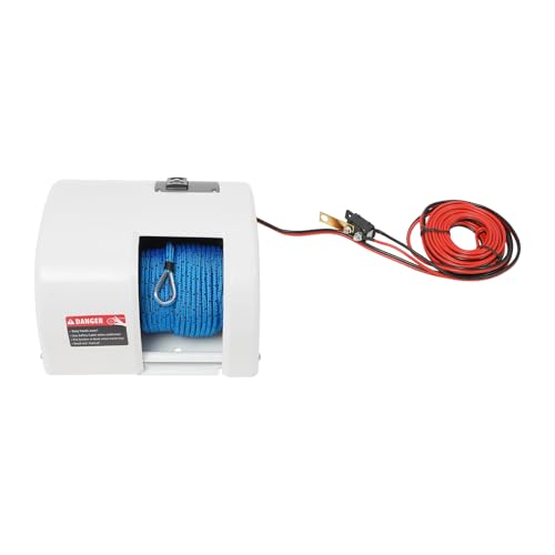 Cabrestante eléctrico para ancla marino 12V, capacidad 25 lbs miniatura 3