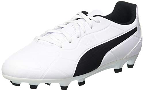 Preisvergleich Produktbild PUMA Monarch FG Jr Fußballschuh, White Black, 32 EU