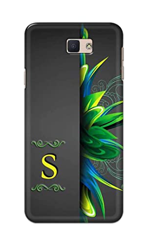 Image of Name II Initial II Letter Alphabet S Hard Back Case Cover for Samsung OnNxt / J7 Prime / J7 Prime 2 / On7 Prime / On7 (2016) Back Cover -(J5) VNS2222