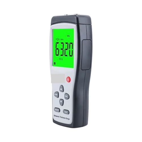 Medidor de Espesor Digital Ultrasónico para Medición de Velocidad del Sonido en Tubos de Acero y Materiales Metálicos, Plásticos, Vidrio y Cerámica miniatura 3