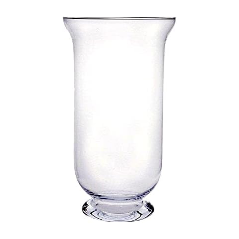 Floralcraft Tall Glass Hurricane Vase for Home Cover