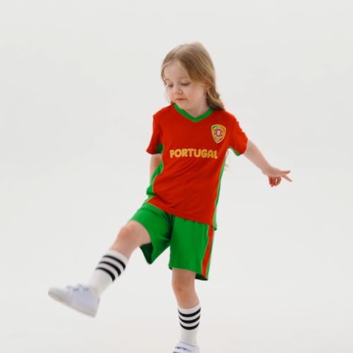 Image of Youth Soccer Jersey Boys Girls- Breathable Lightweight Football Training Shirt for Kids (Infant-Youth Sizes)