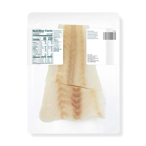 Amazon Grocery, Wild Caught Pacific Cod Skinless Fillet Portions, 12 Oz (Previously Fresh Brand, Packaging May Vary) - Image 4