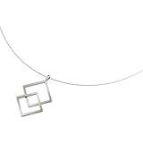 Anhänger in Form eines doppelten Quadrat