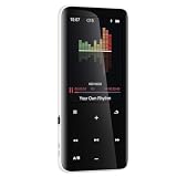 96GB MP3 Players, Music Player with Bluetooth 5.2, Volorful HiFi MP3 Digital Audio Players with HD Speaker, Mini Portable MP3 Player for Kids, Hiking, Traveling, Sports, FM Radio, Recorder (96GB)
