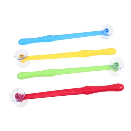 BESPORTBLE 4 Piezas Martillo con Ventosa para Educativo de Mesa Mejora Habilidades Motoras y Reacciones Seguro para Bebés y Preescolares