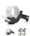 Mr. Pen- Packing Tape Dispenser, Tape Gun, 1 Roll 2", Tape Dispenser, Tape Roller, Packing Tape, Shipping Tape with Dispenser, Packaging Tape, Clear Packing Tape with Dispenser, Packing Tape Gun