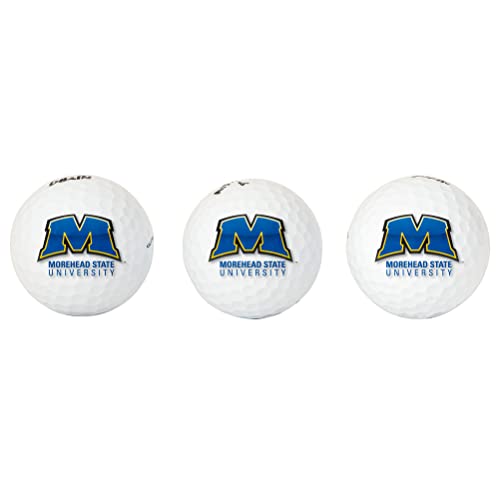 Desert Cactus Morehead State University Golf Balls 3 Pack – MSU Eagles Full Color Three – Officially Licensed Sport Team Accessory (Design A)
