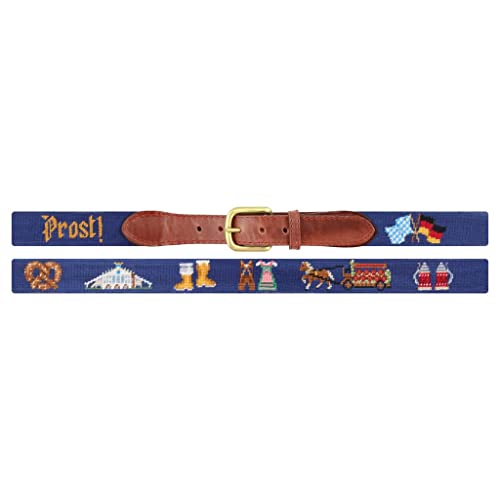 Oktoberfest Life Needlepoint Belt by Smathers & Branson2