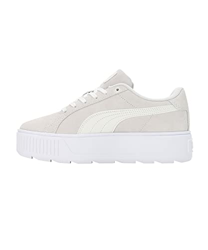 PUMA Puma Womens Karmen Sneaker, Vaporous Gray-Vaporous Gray, 4 UK