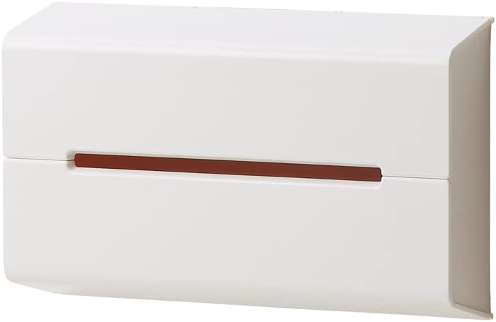 ideaco Wall Mountable Thin Tissue Holder, White, WALL