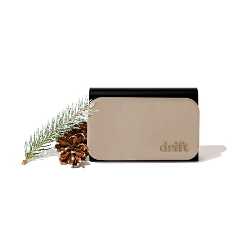 Image of Drift Car Air Freshener - Stone Air Freshener Car Odor Eliminator - Long Lasting Scent - Auto Accessories - Metal Clip - Essential Oils - Clean Ingredients - Pine Scent Starter Kit