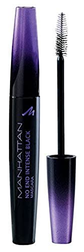Manhattan No End Mascara, Wimperntusche in Tiefschwarz für endlos...