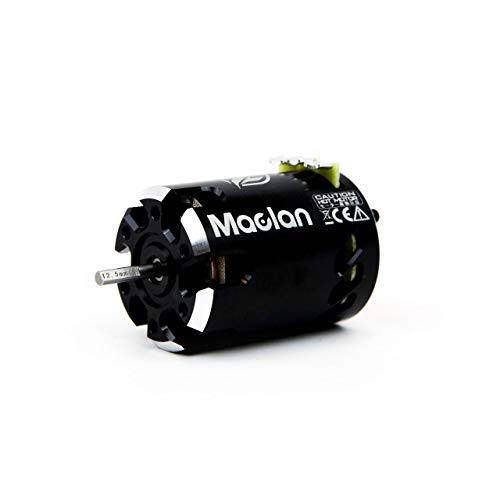 Maclan Racing MCL1015 Maclan MRR 13.5T Sensored Competition Motor, Brown/A