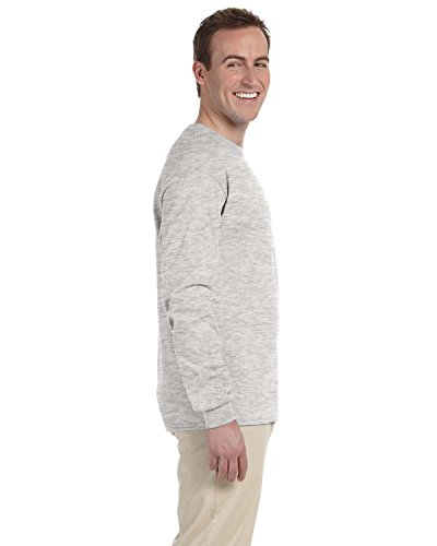 Image of Fruit of the Loom Adult Heavy Cotton HD Long-Sleeve T-Shirt