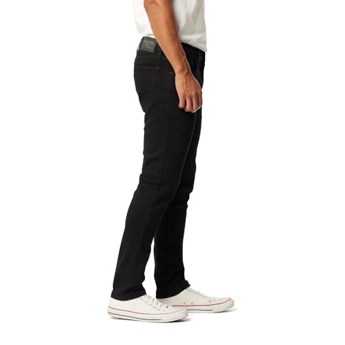 Foto de Levi Strauss & Co. Signature Gold Label - Jeans de ajuste delgado para hombre, jeans ajustados., 28" cintura x 30" largo (imagen 3)